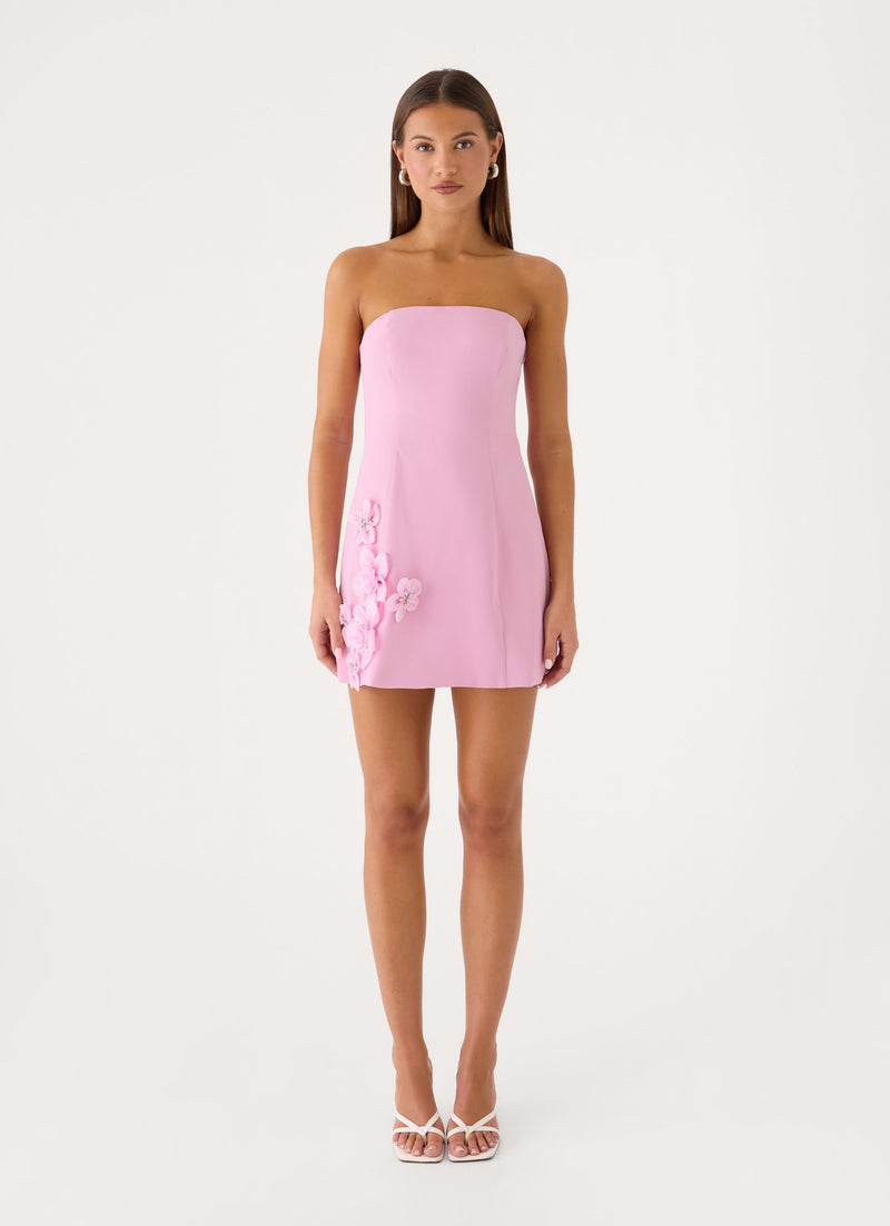 Yallie Mini Dress - Pink