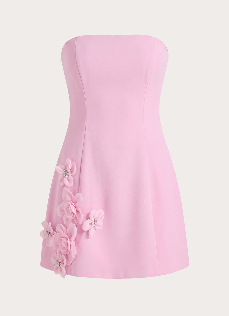 Yallie Mini Dress - Pink