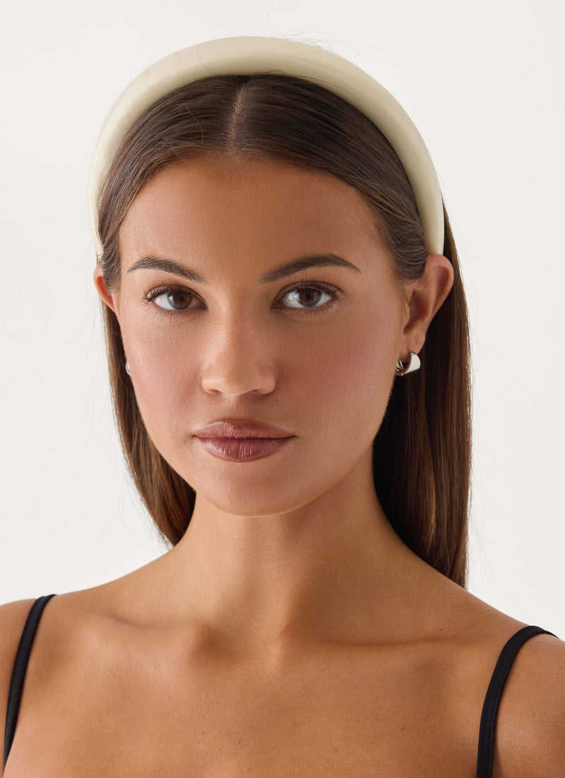 Yasana Headband - Cream