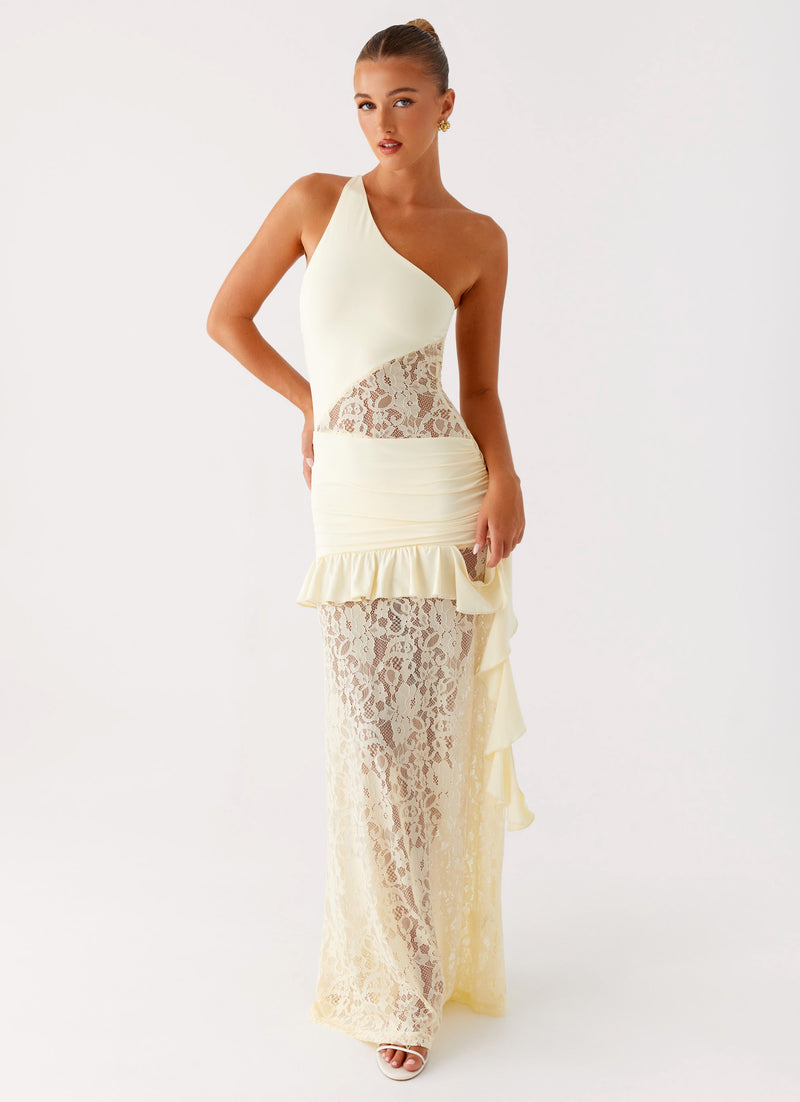 Benita Maxi Dress Yellow 5 Peppermayo