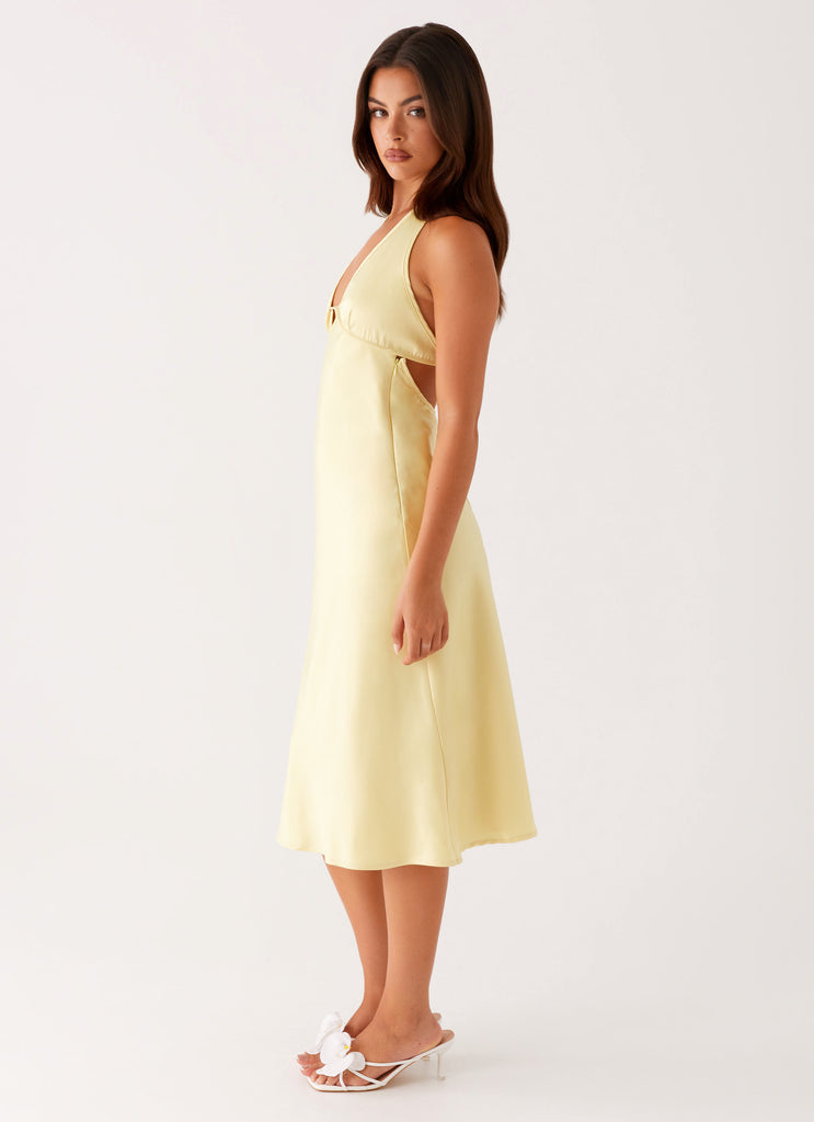 Davies-Midi-Dress-Yellow-2-Peppermayojpg