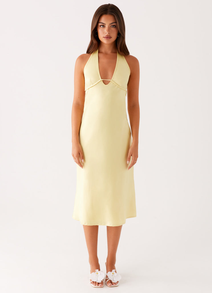 Davies-Midi-Dress-Yellow-1-Peppermayojpg