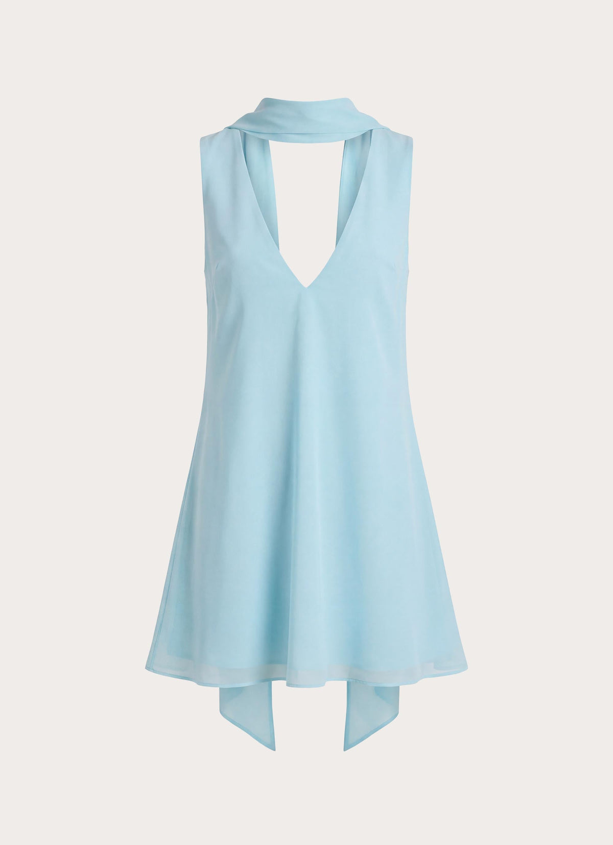 Adelia Scarf Mini Dress - Mint