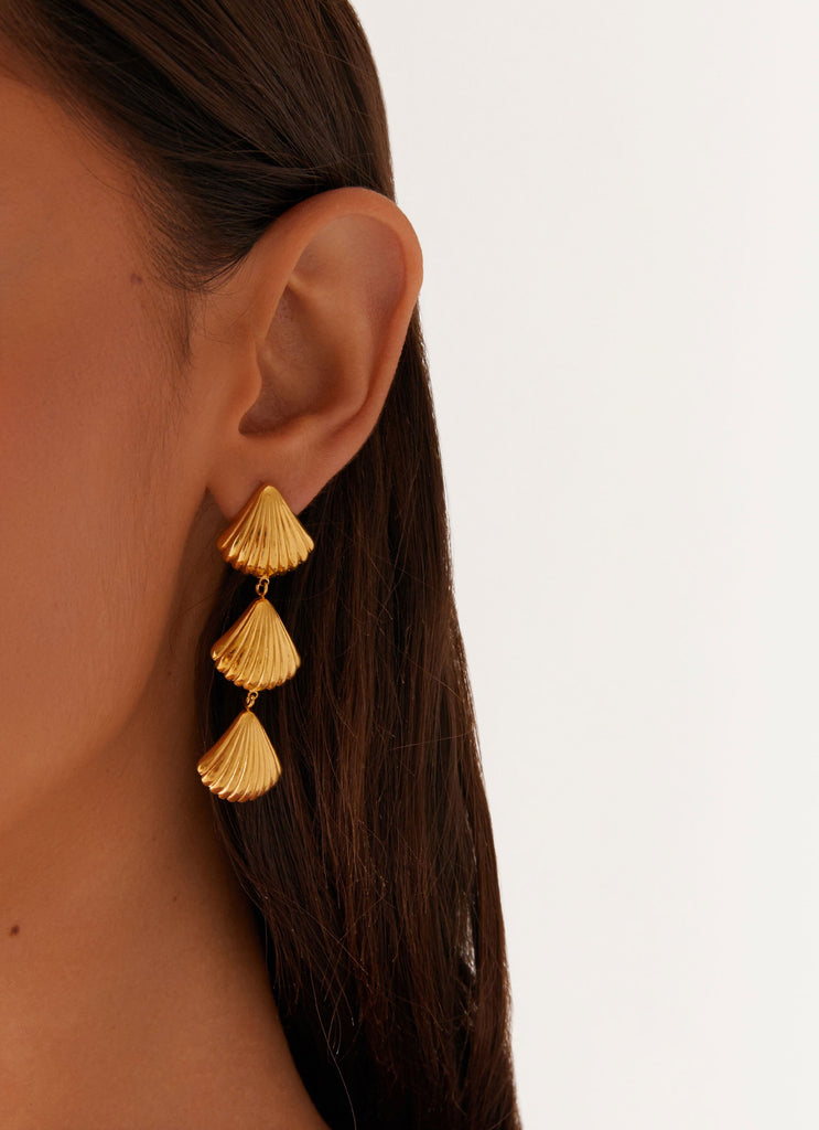 Alila Earrings - Gold