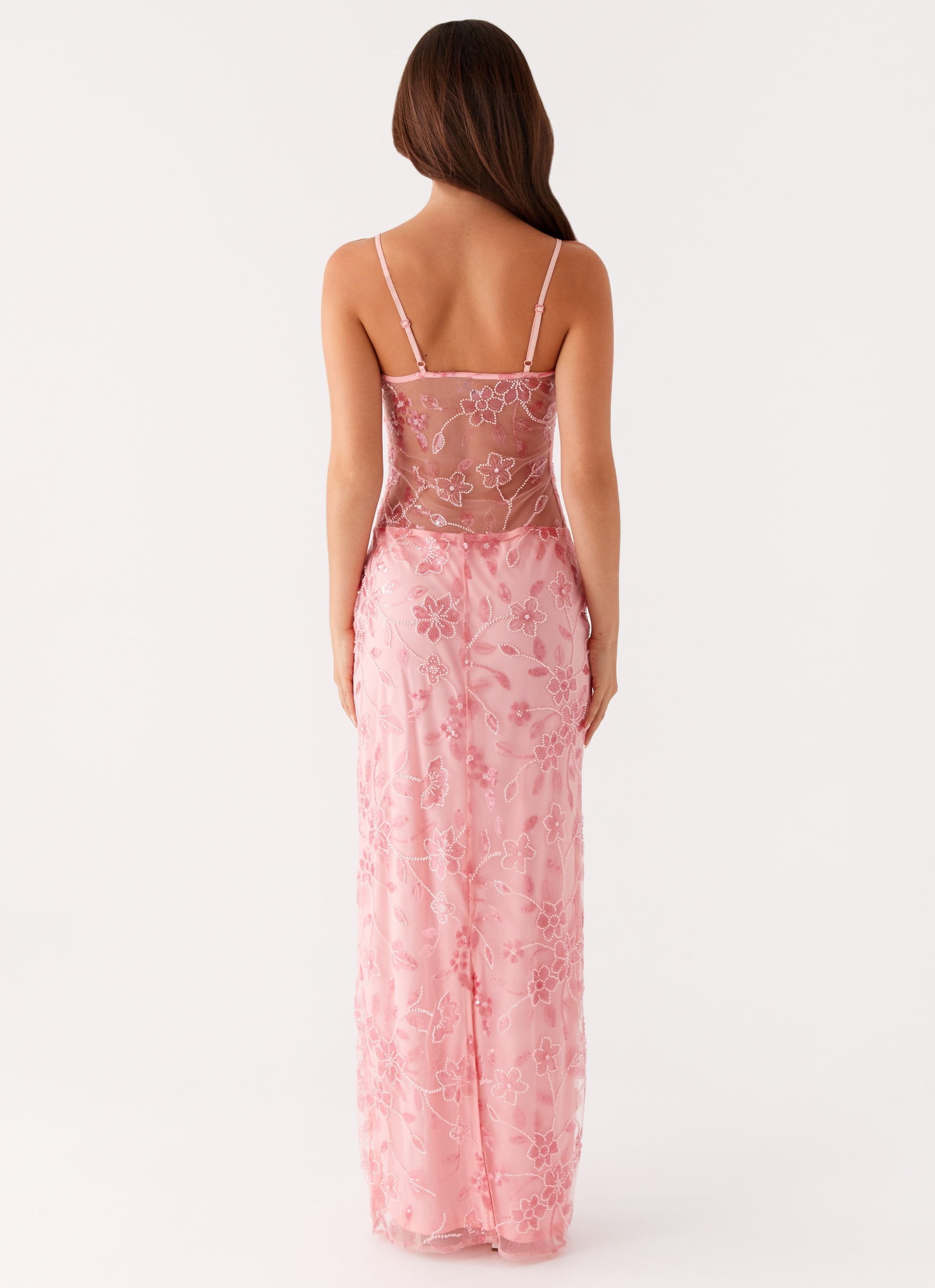 Akira Beaded Maxi Dress