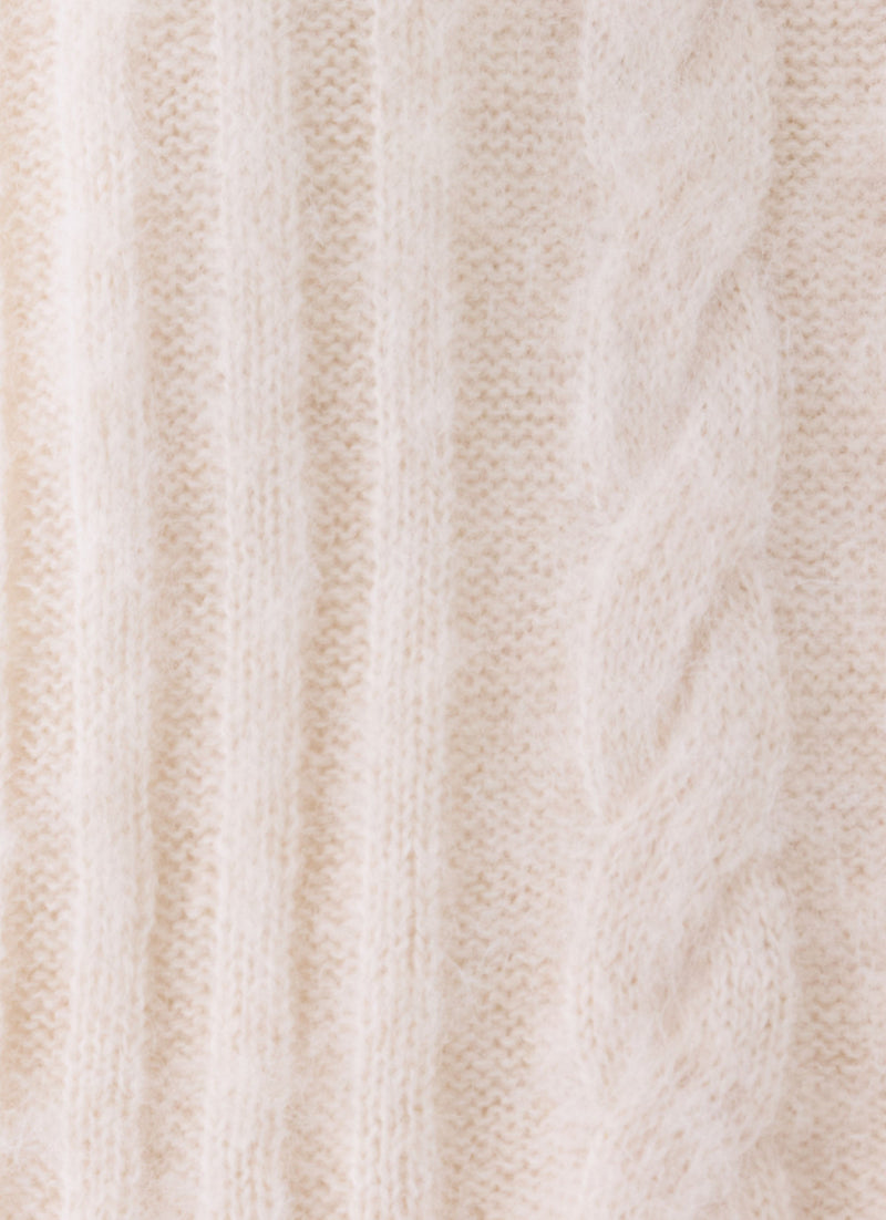 Aleyah Knit Jumper - Cream