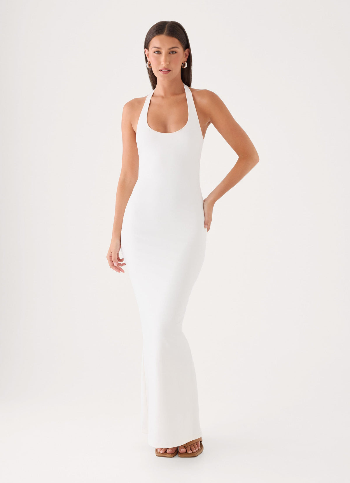 Alora Maxi Dress - White
