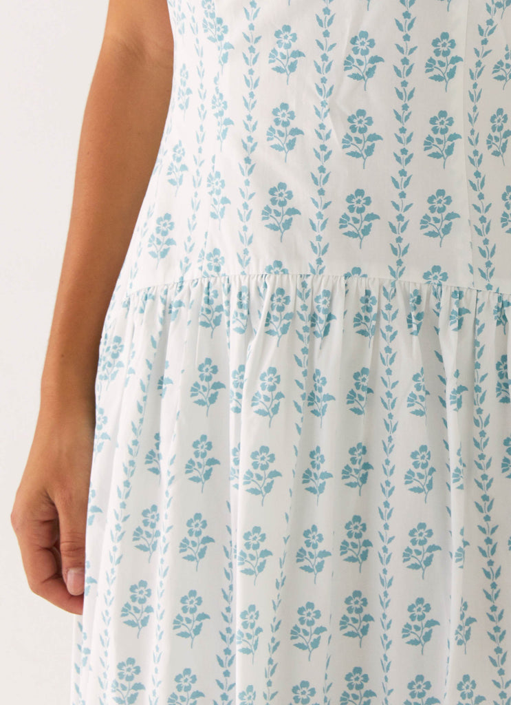 Amelie Midi Dress - Sweet Daydream Print