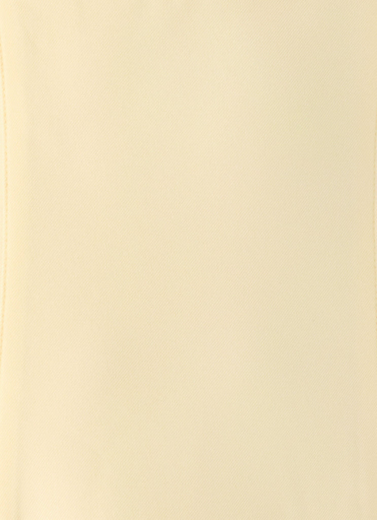 Analeah Maxi Dress - Baby Yellow