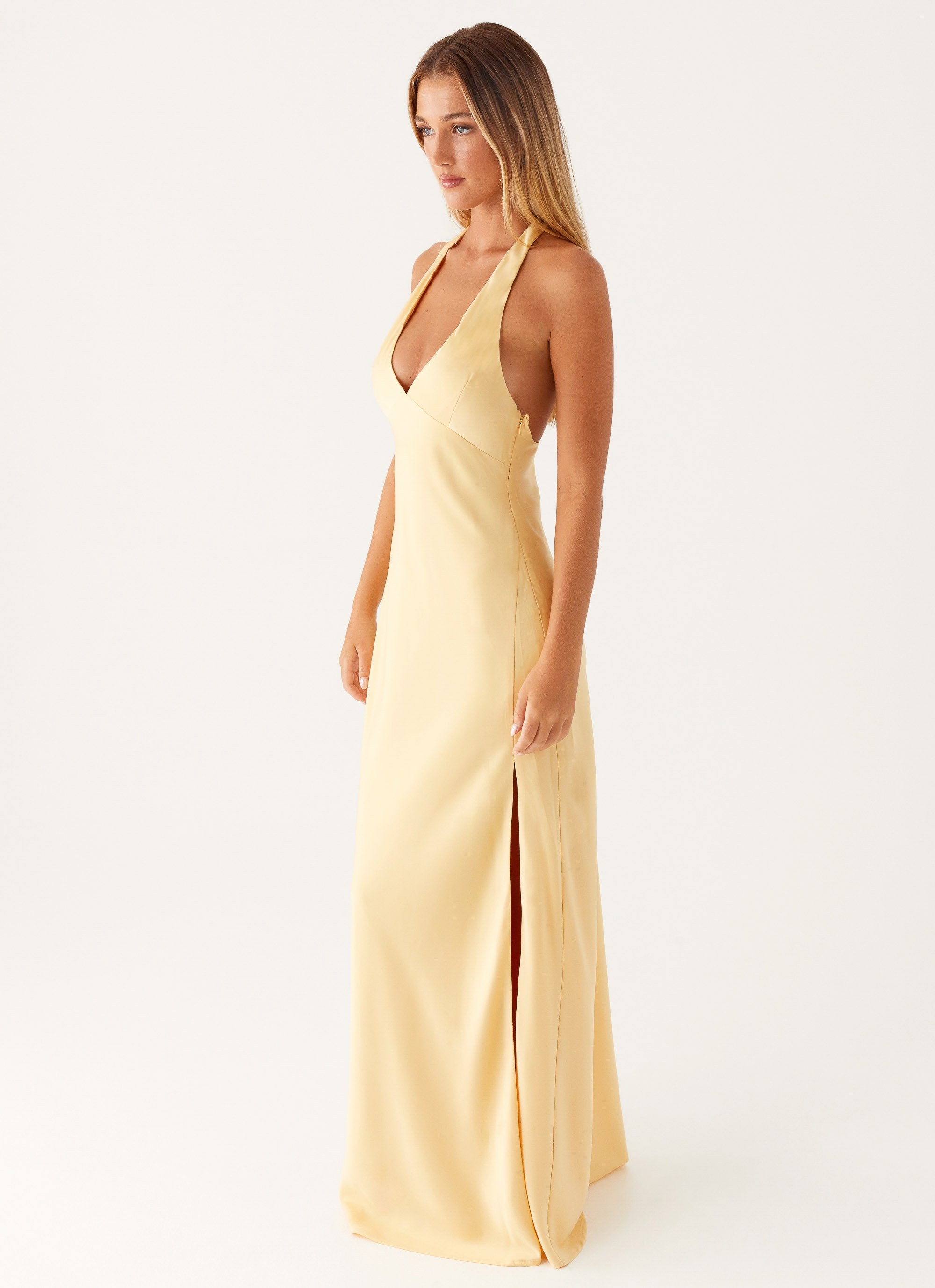 Angie Maxi Dress - Yellow – Peppermayo UK