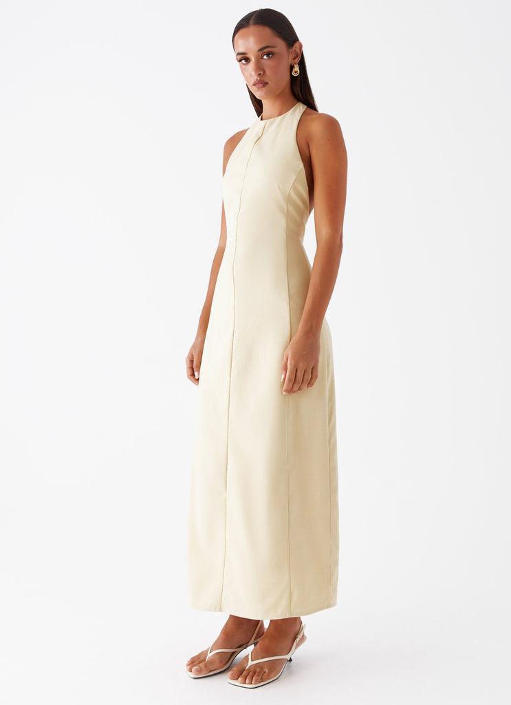 Anita Maxi Dress - Yellow