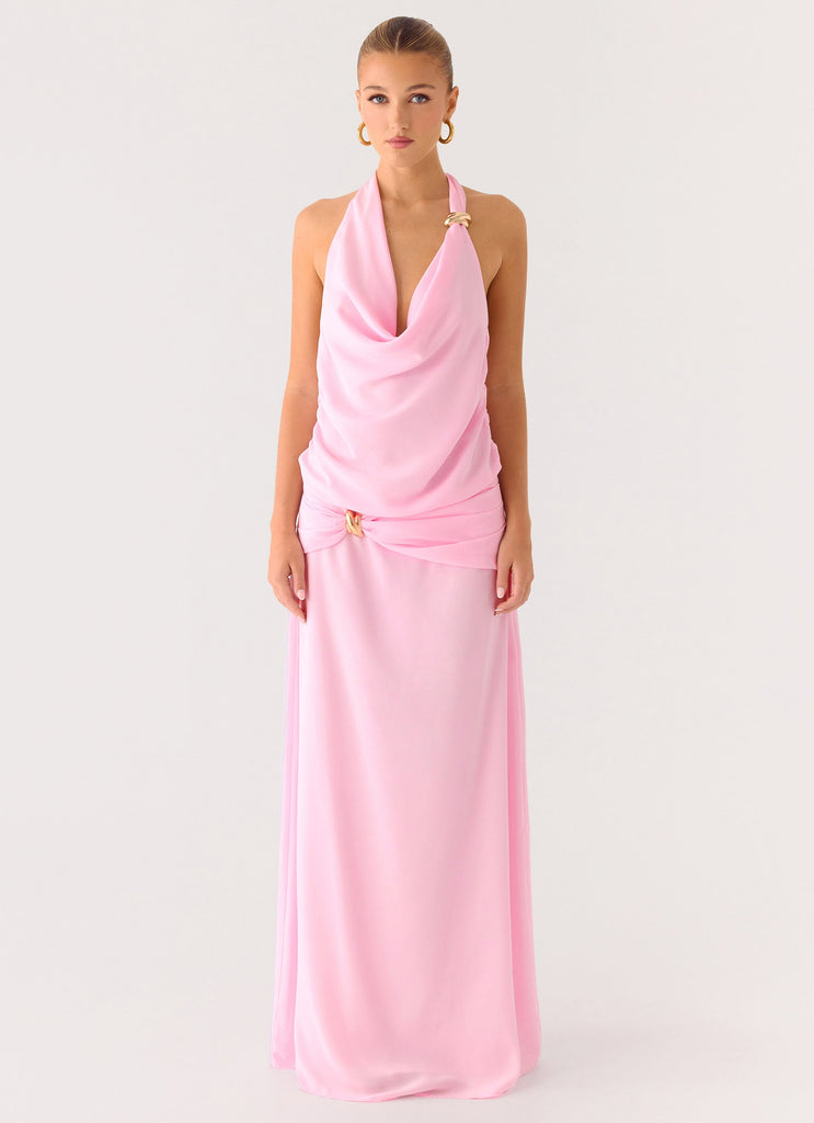 Anuhea Cowl Top - Pink