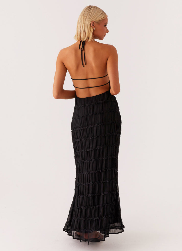 Aullie Maxi Dress - Black