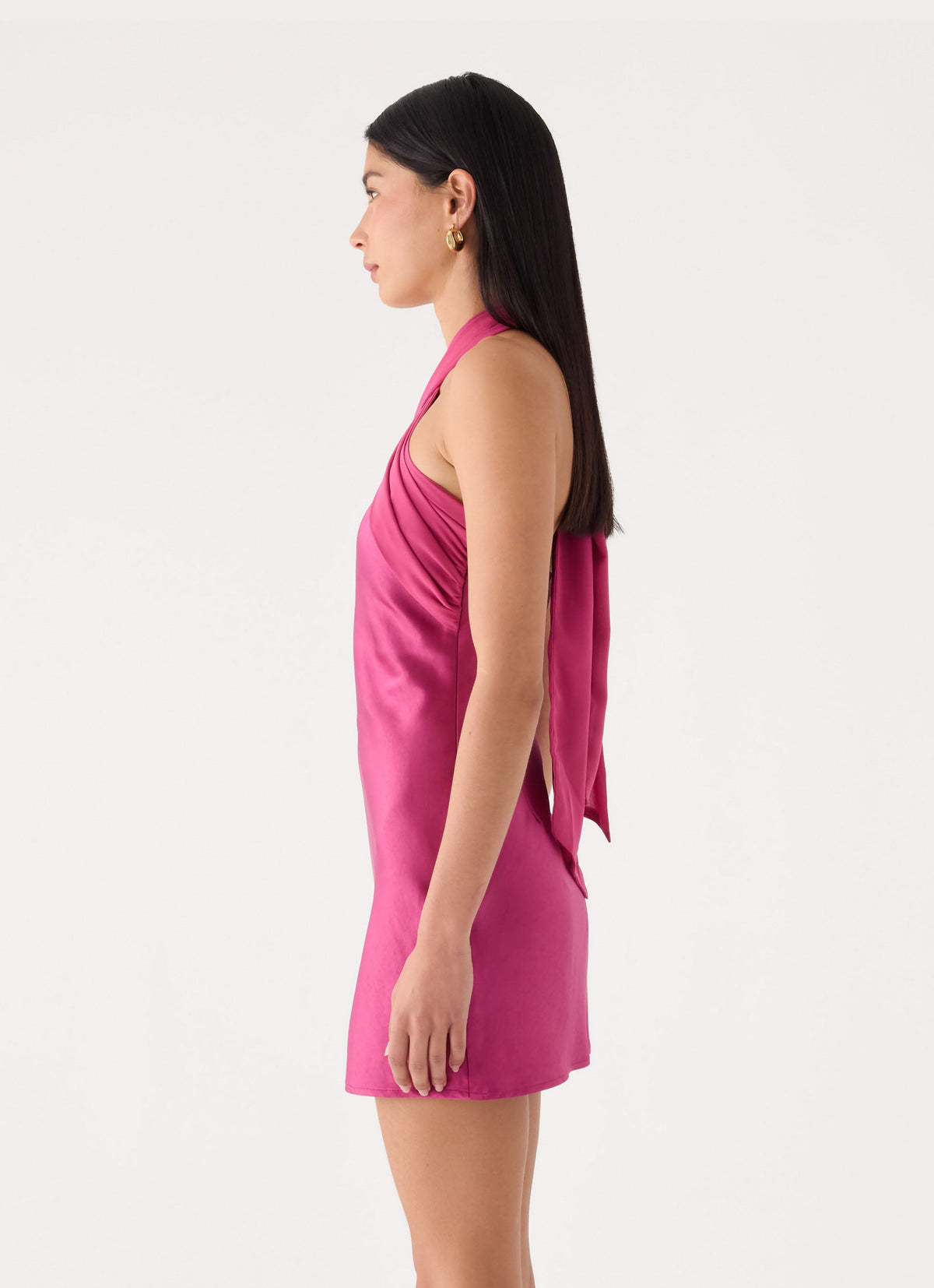 Avalore Mini Dress - Mulberry Pink