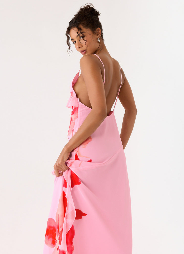 Ayesha Maxi Dress - Pink Petal
