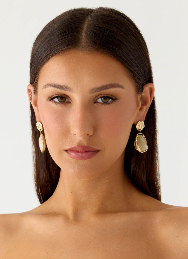 Balmy Glow Earrings - Gold