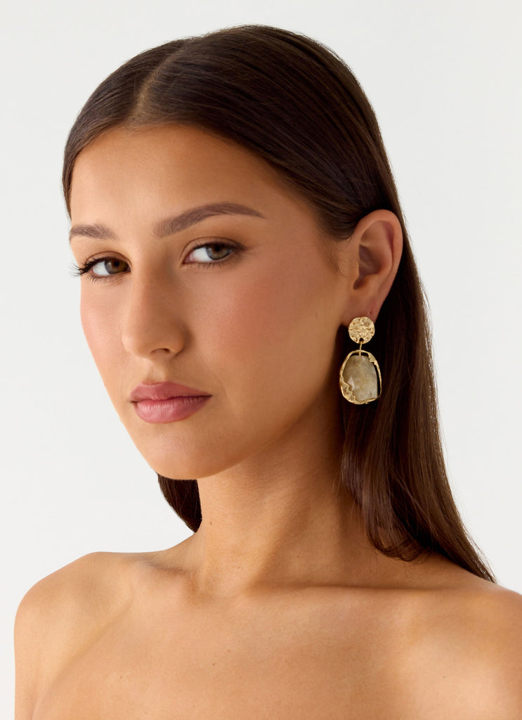 Balmy Glow Earrings - Gold