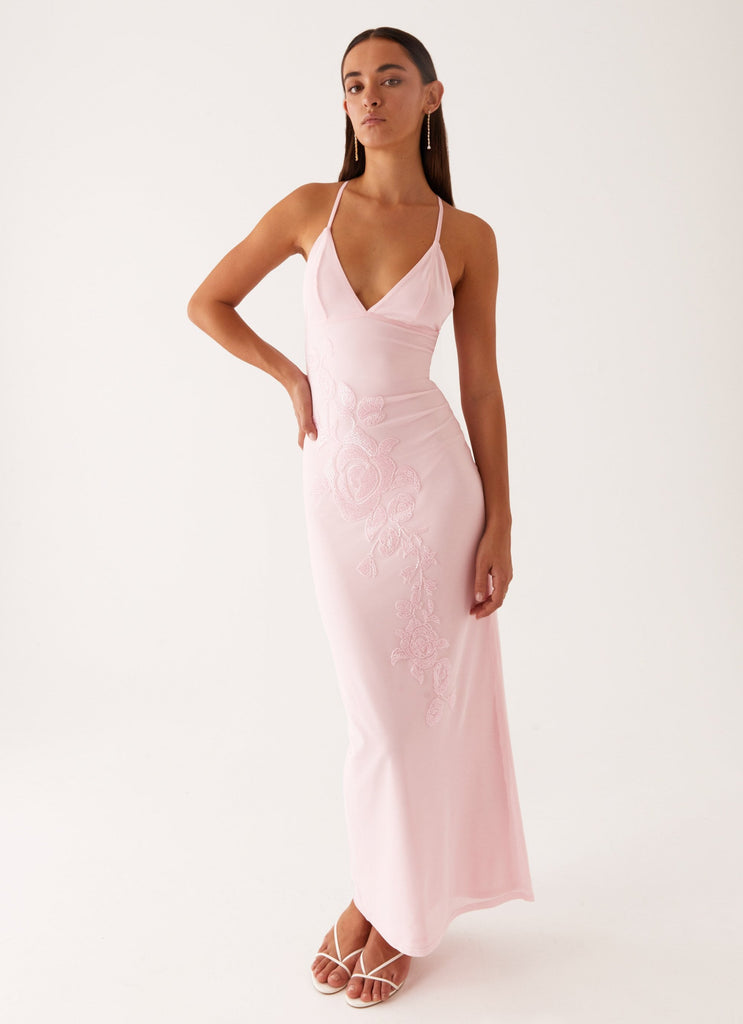 audrie pink foil plisse halterneck dress womens reviews Audrie Blue Foil Plisse Halterneck Dress