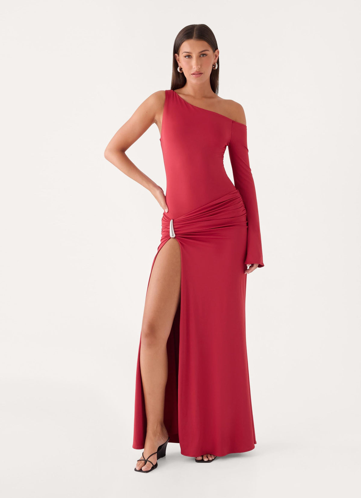 Bellarose Maxi Dress - Pomegranate Red