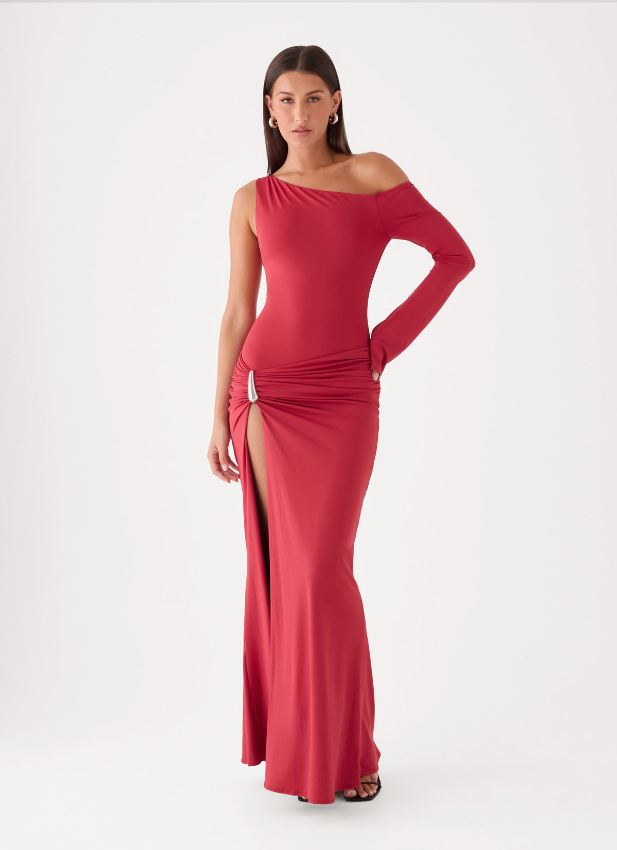Bellarose Maxi Dress - Pomegranate Red