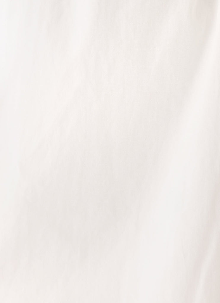 Belza Linen Shorts - White