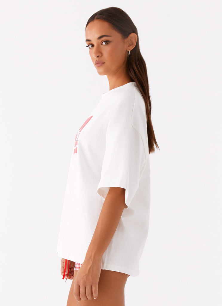 Bexley Graphic Tee - White