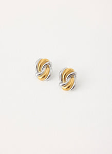 Blur Earrings - Gold/Silver
