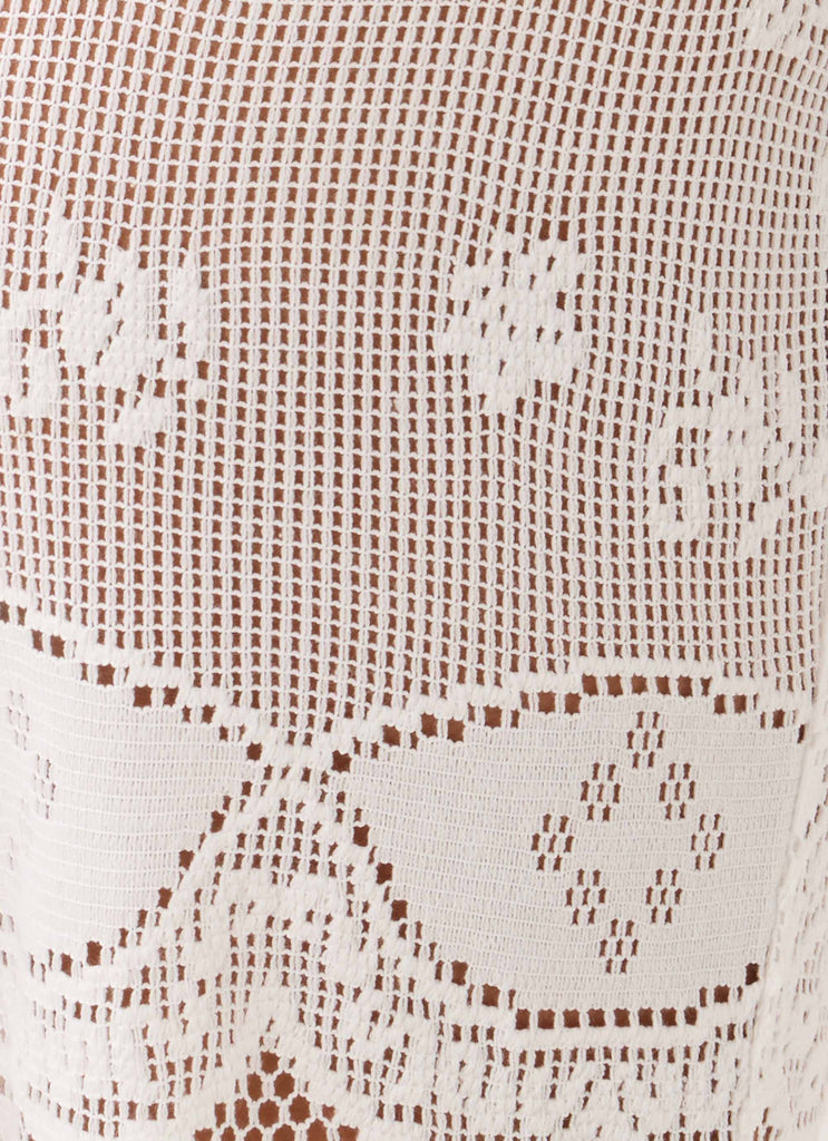 Bosten Low Rise Pants - White