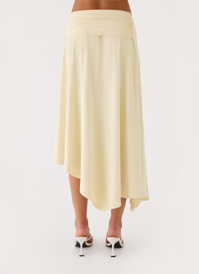 Briege Maxi Skirt - Yellow