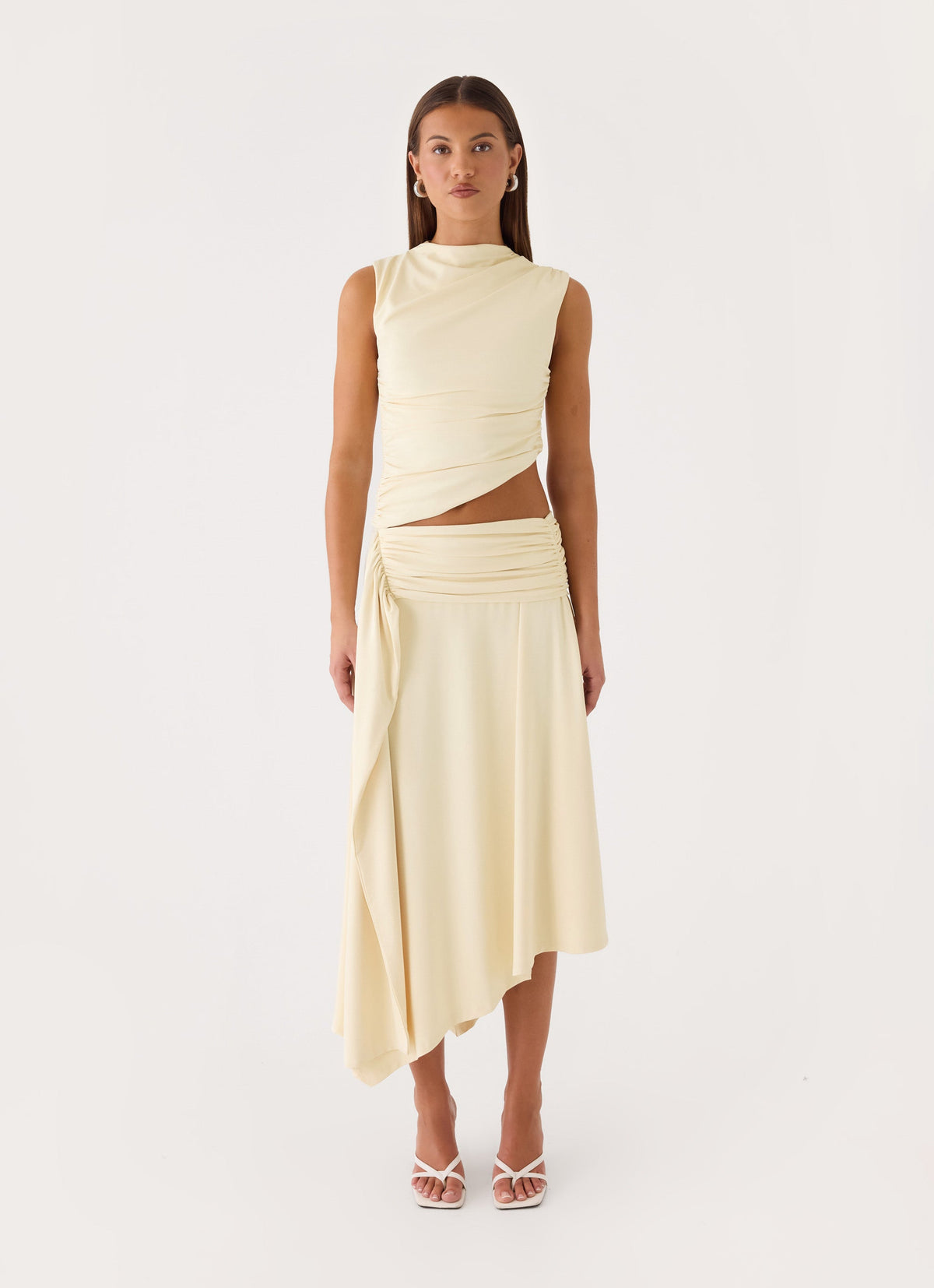 Briege Maxi Skirt - Yellow