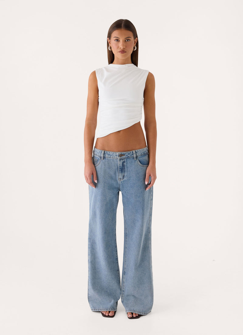 Briege Top - White