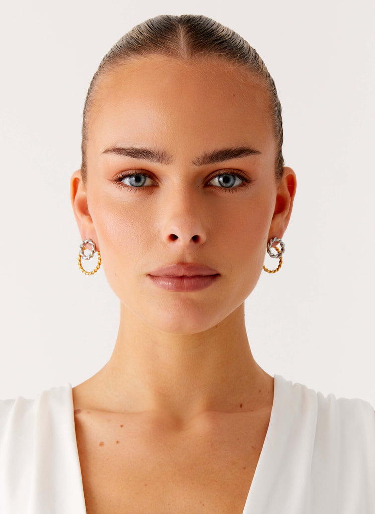 Byron Nights Earrings - Mixed Metal