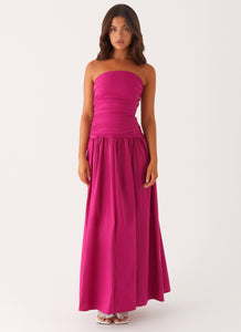 Carmel Maxi Dress - Fuchsia