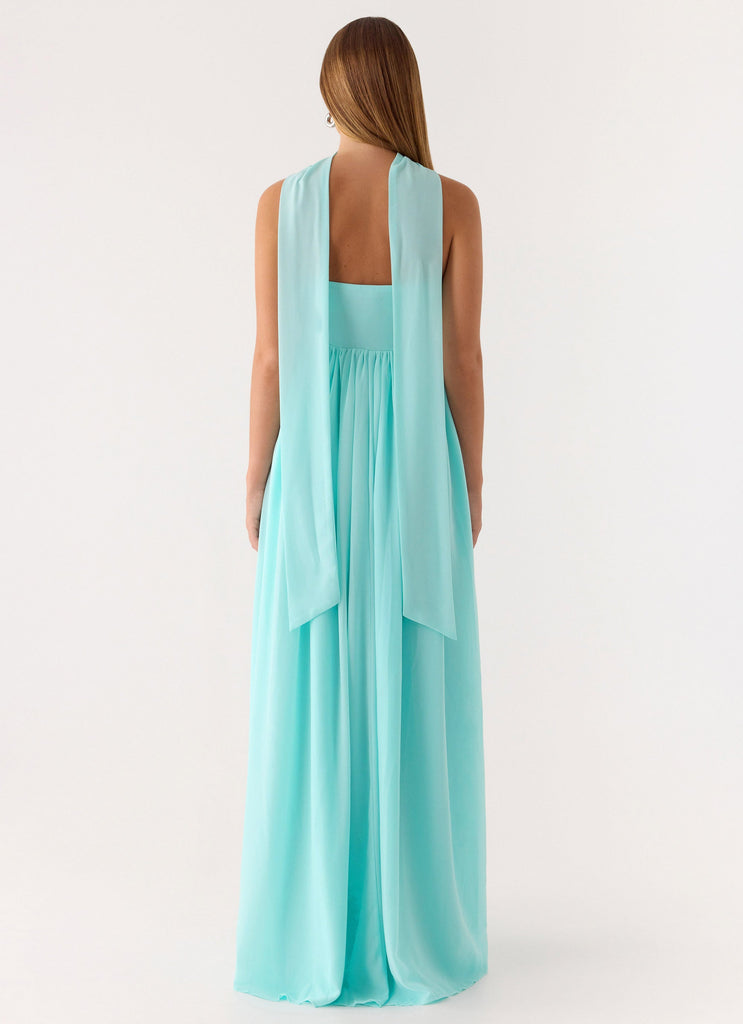 Celestino Scarf Maxi Dress