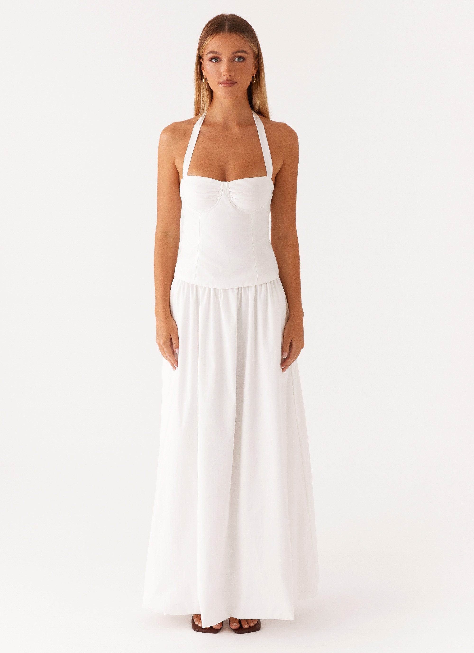 Cheryl Bustier Halter Top