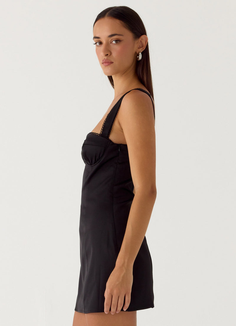 Christopha Mini Dress - Black