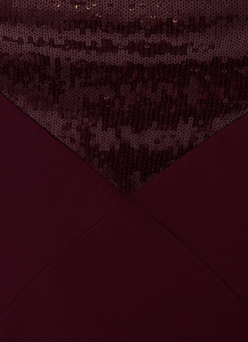 Cleodora Maxi Dress - Plum