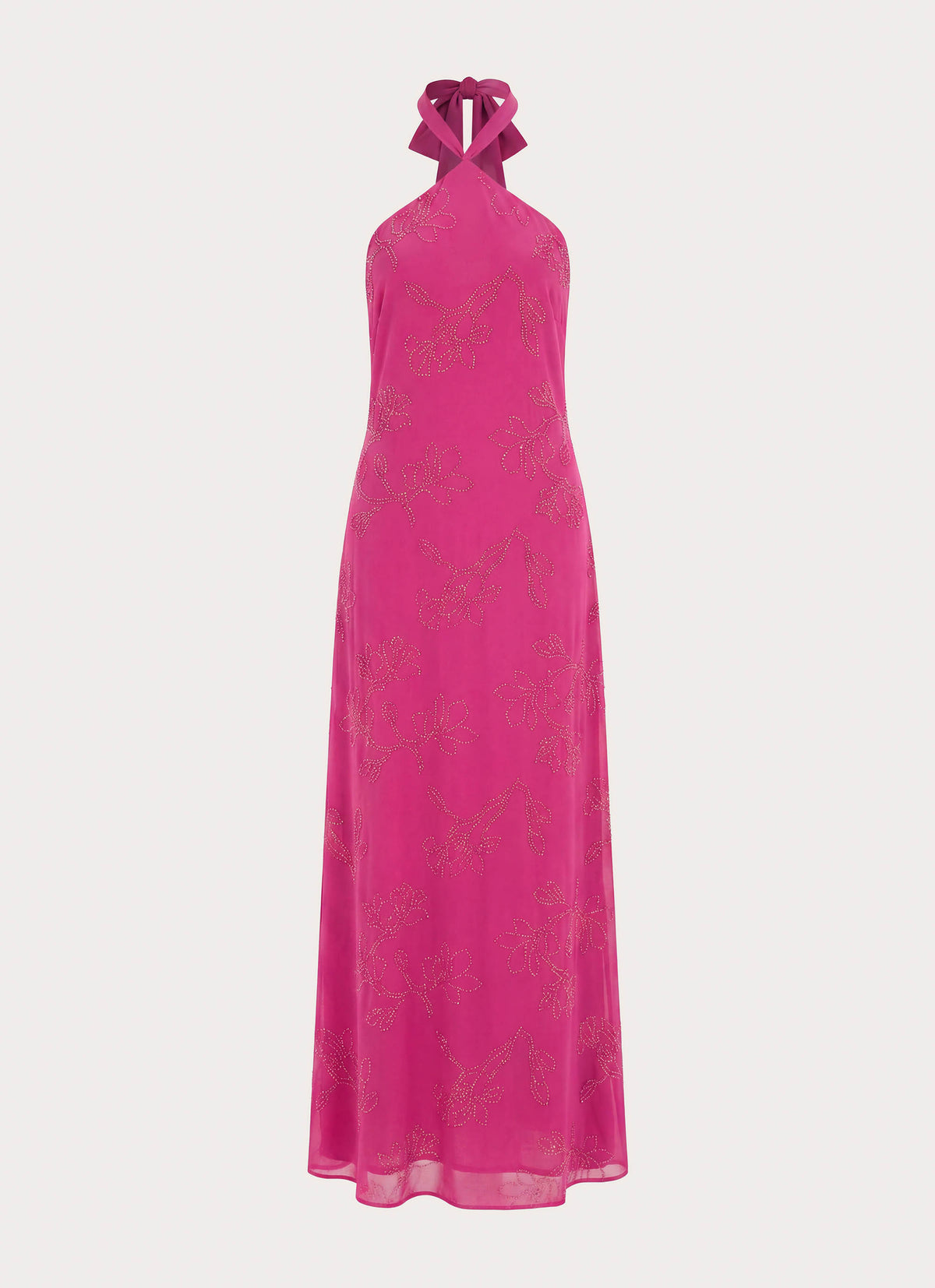 Cliffs Edge Maxi Dress - Berry Kiss