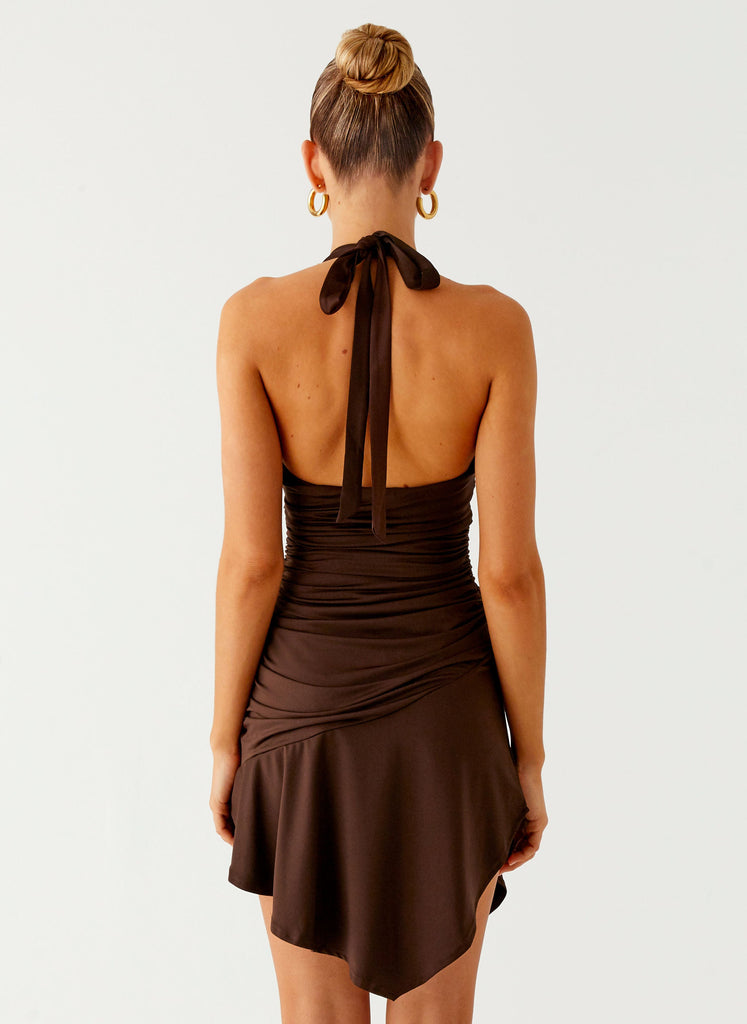 Colt Mini Dress - Chocolate