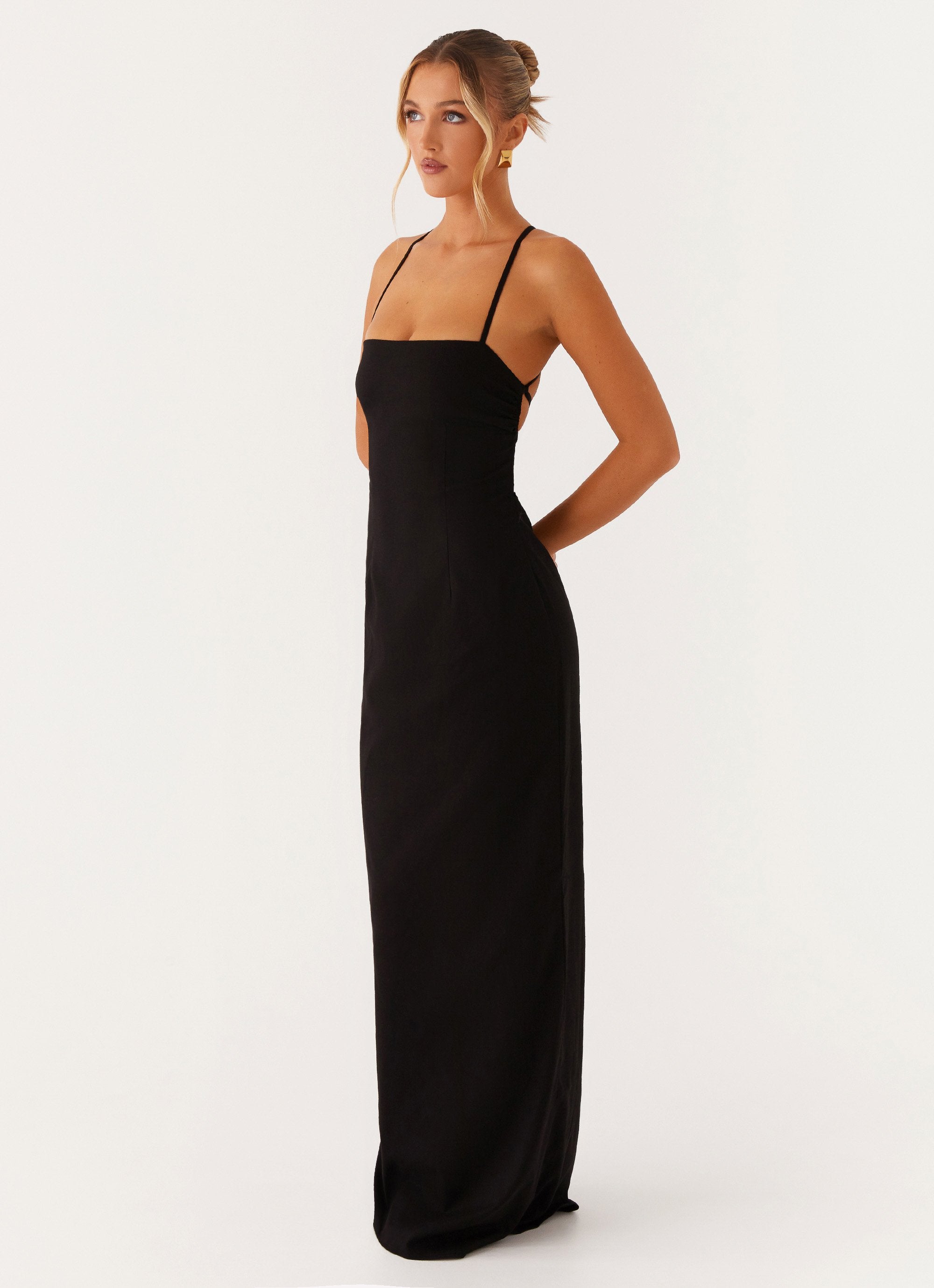 Cora Backless Maxi Dress