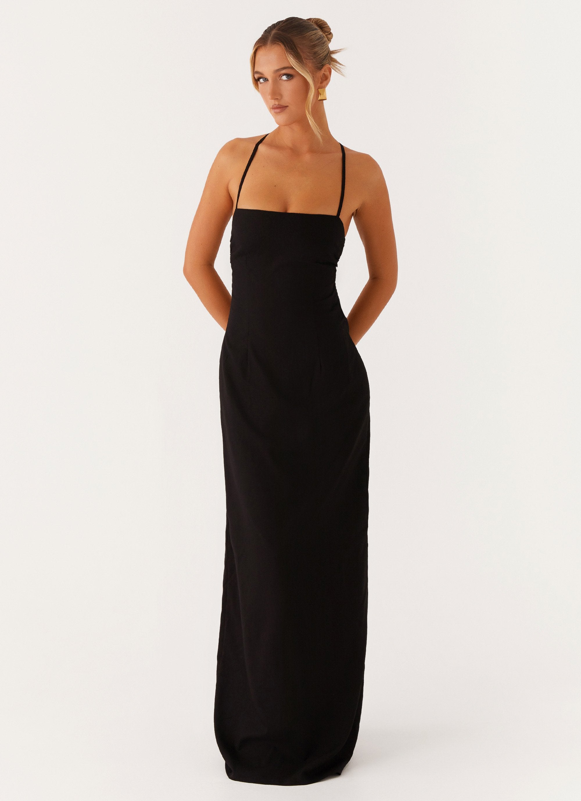 Cora Backless Maxi Dress