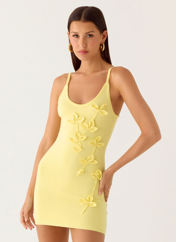 Cottesloe Mini Dress - Yellow