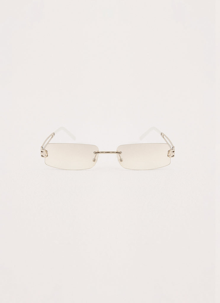 Crystal Rebel Sunglasses - Clear