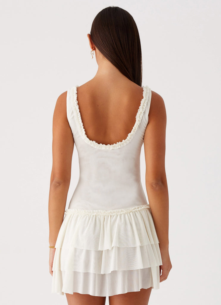 Cyprus Mini Dress - Ivory