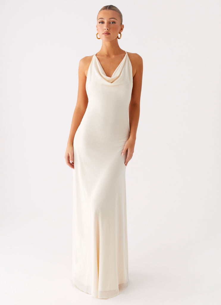 Dahliana Maxi Dress - Off White