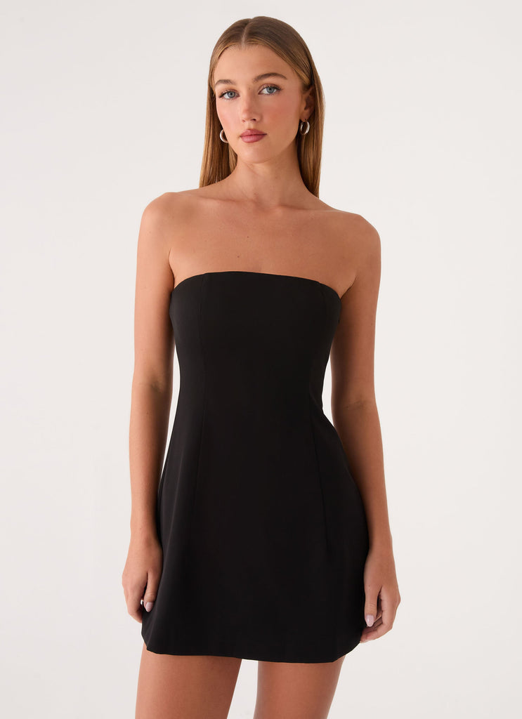 Della Strapless Mini Dress