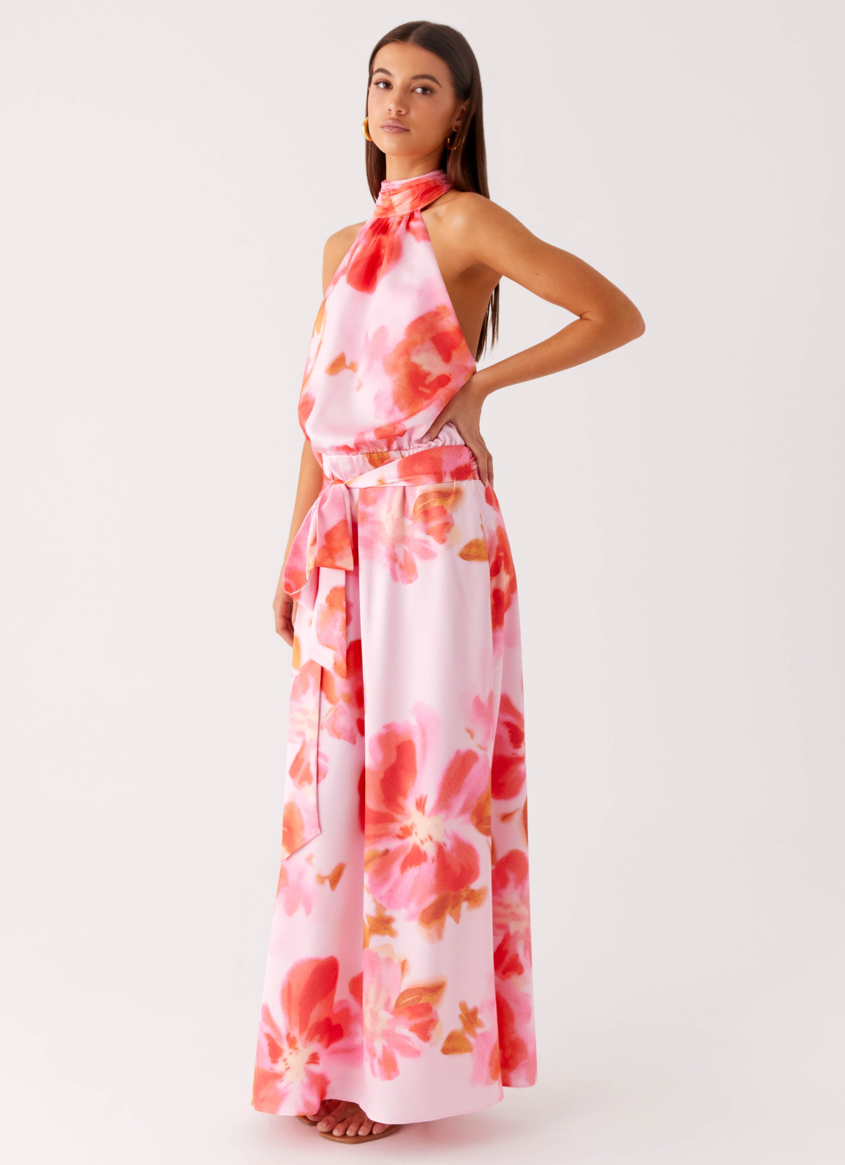 Diablo Backless Maxi Dress