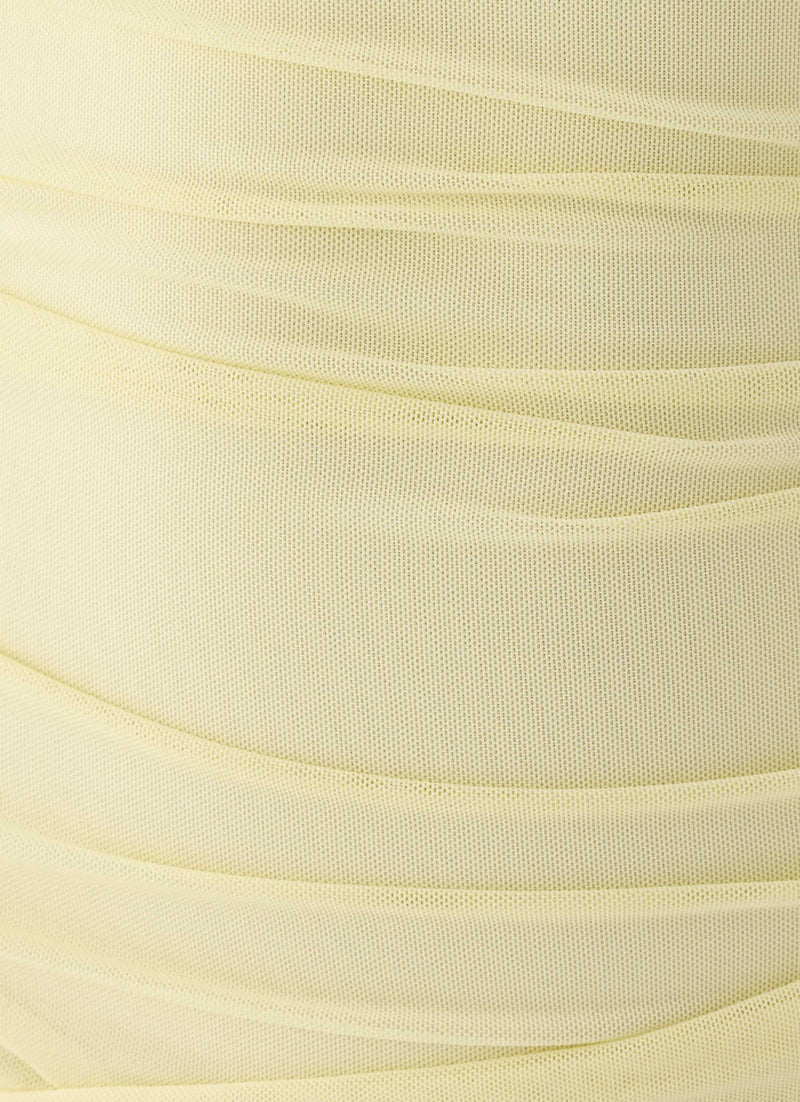 Dinah Halter Maxi Dress - Yellow