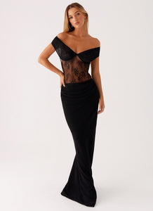 Elle Maxi Dress - Black