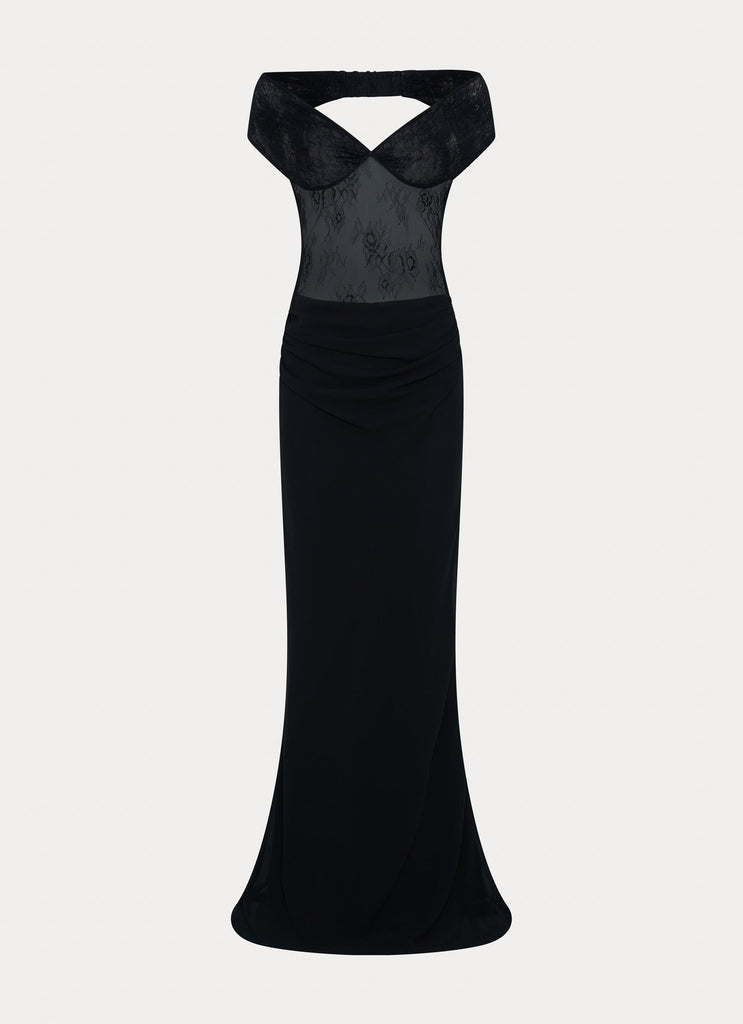 Elle Maxi Dress - Black